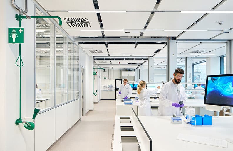 Interior del Centro de Diagnóstico de Roche