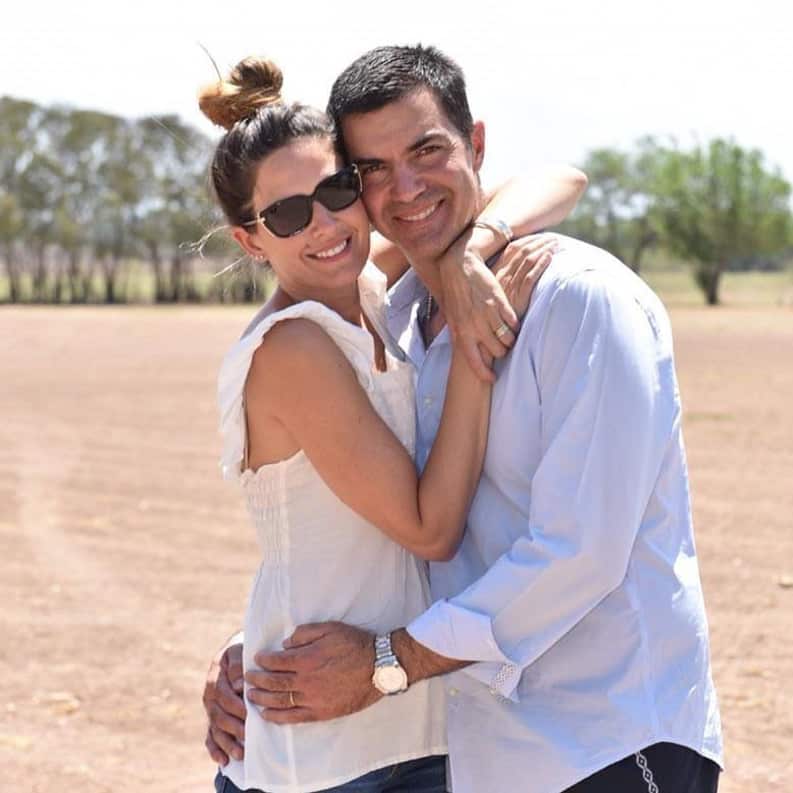 Isabel Macedo y Juan Manuel Urtubey