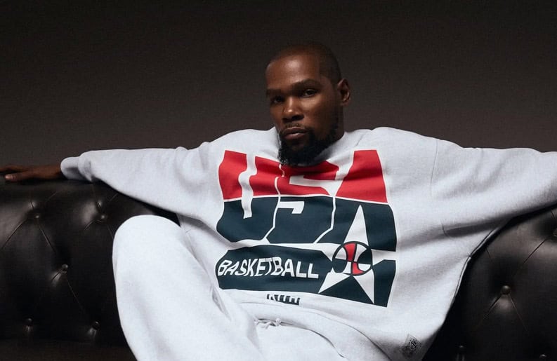 Juegos Olímpicos de París 2024. Kevin Durant protagoniza la colección de Kith para el básquet de USA