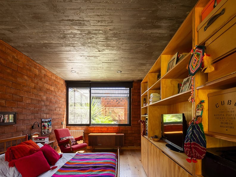La casa de los 7 patios. Una vivienda que cuenta con un amplio terreno natural