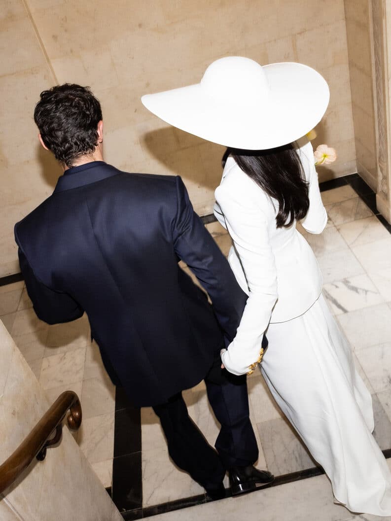 La boda de Dua Lipa en Schiaparelli