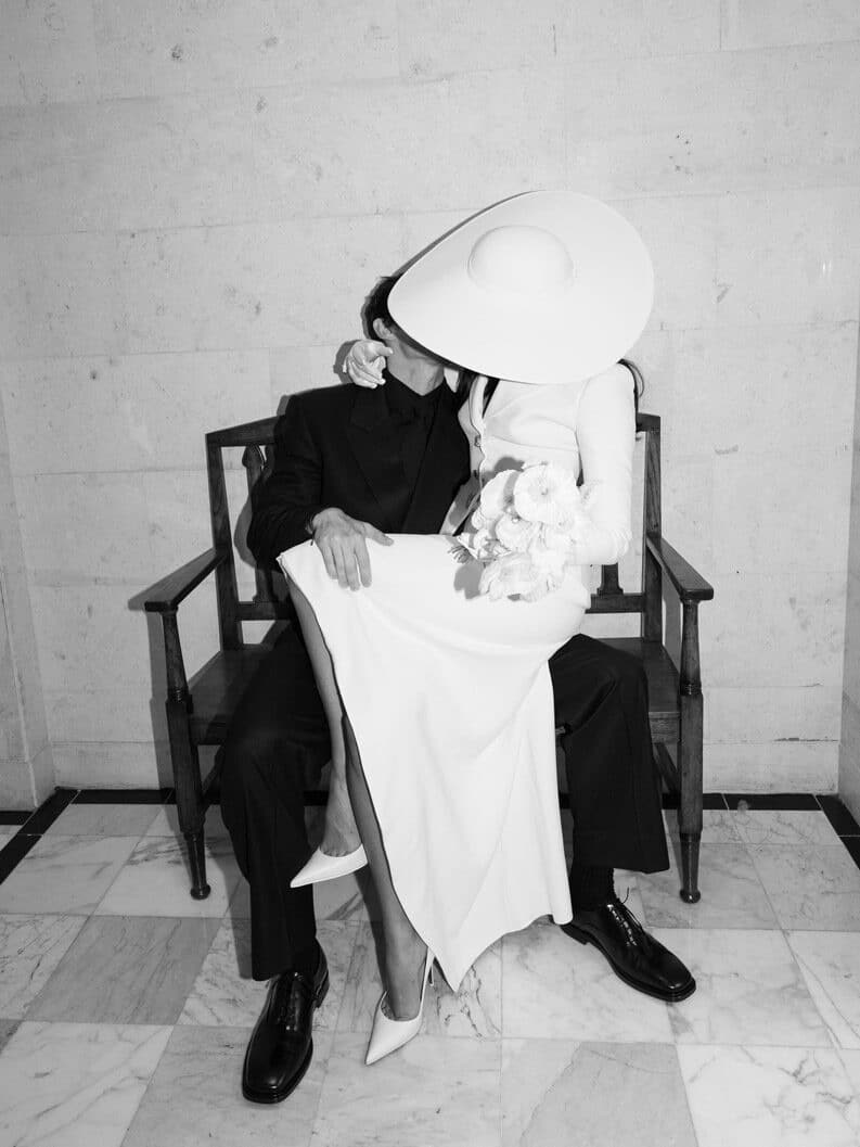 La boda de Dua Lipa en Schiaparelli