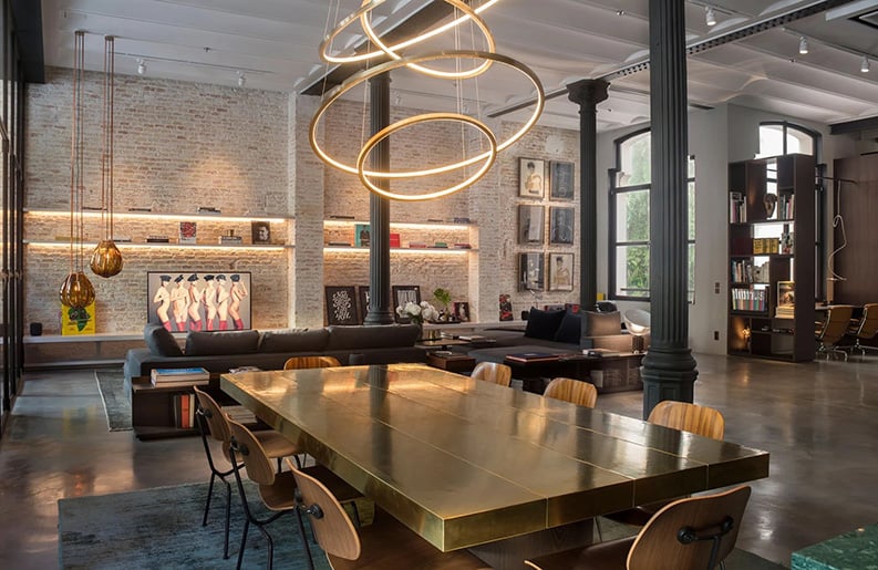 Loft Intérieur BuresQ, Kirsten Schwalgien Design, Meritxell Arjalaguer