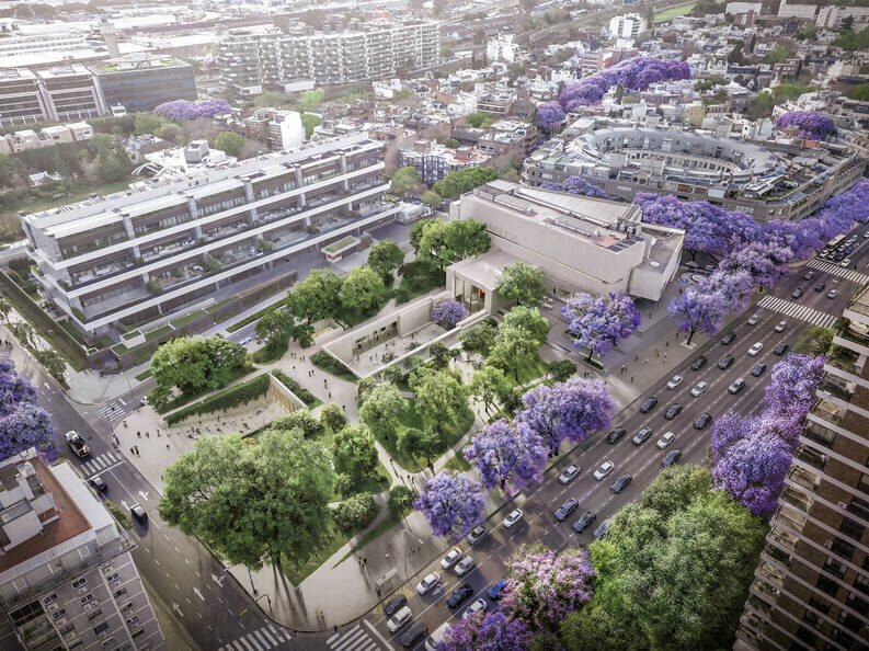 MALBA. Frida Escobedo diseñará una ampliación subterránea bajo Plaza Perú