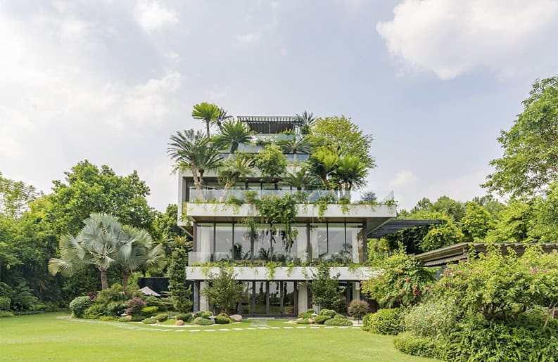 Mansión Legend Villa. Una vivienda modera con alma verde