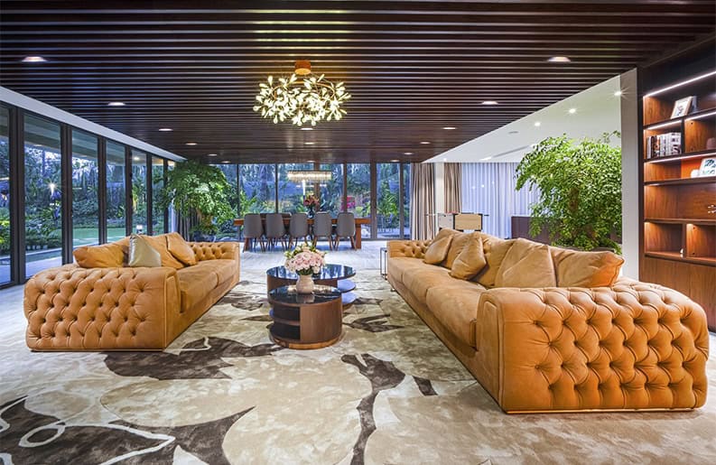 Mansión Legend Villa. Una vivienda modera con alma verde