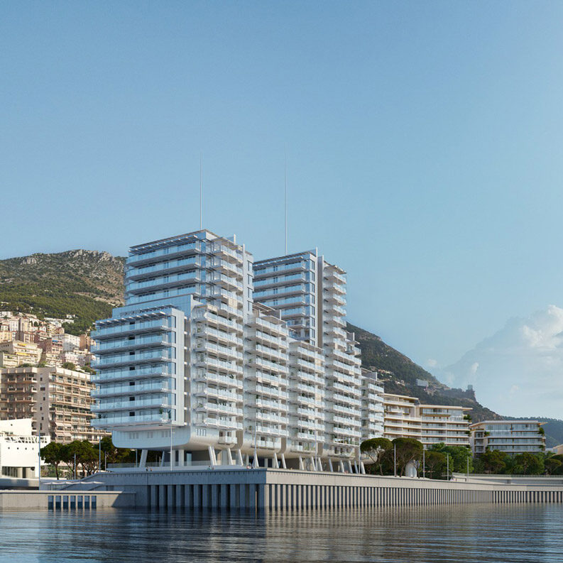 Mareterra: el barrio sobre el mar que transforma Mónaco