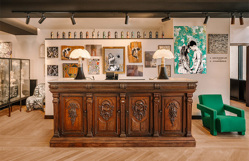 Marty Hotel Bordeaux: un hotel convertido en galería