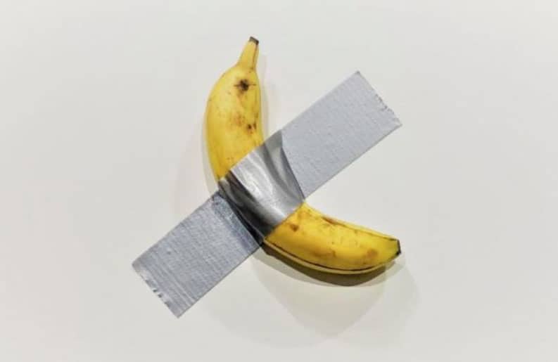 Maurizio Cattelan Comedian