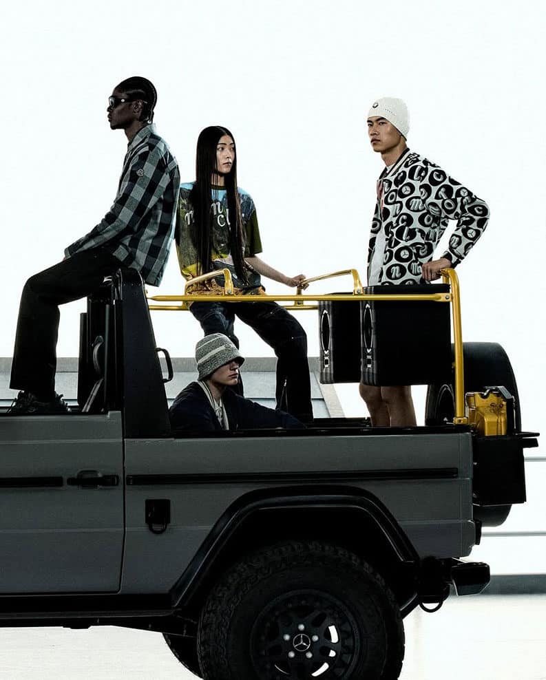 Moncler x Mercedes-Benz