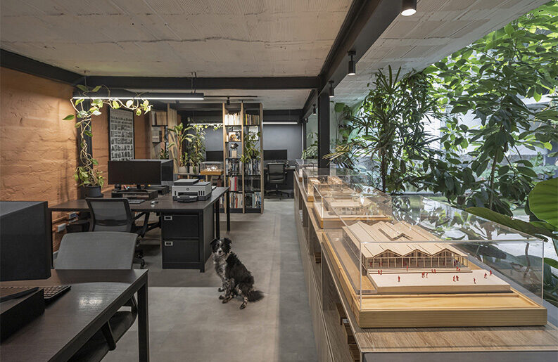 Oficina 101 Casa Andina by Caliza Arquitectura