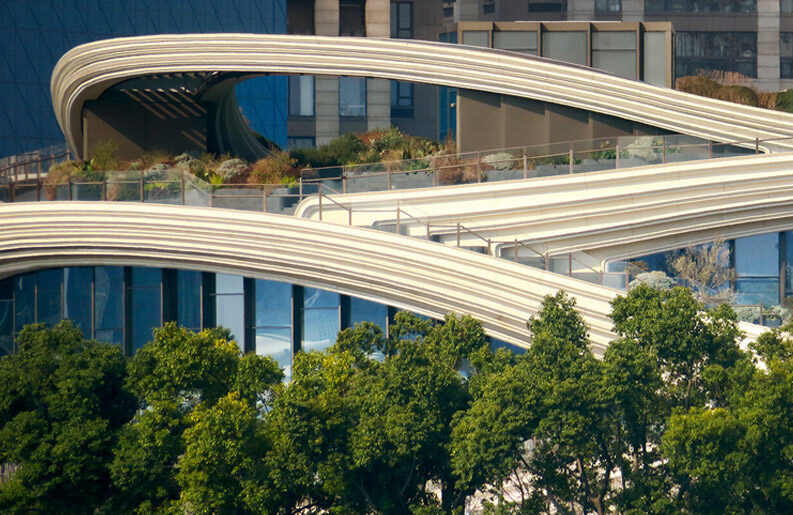 Órbita de Heatherwick en Shanghai