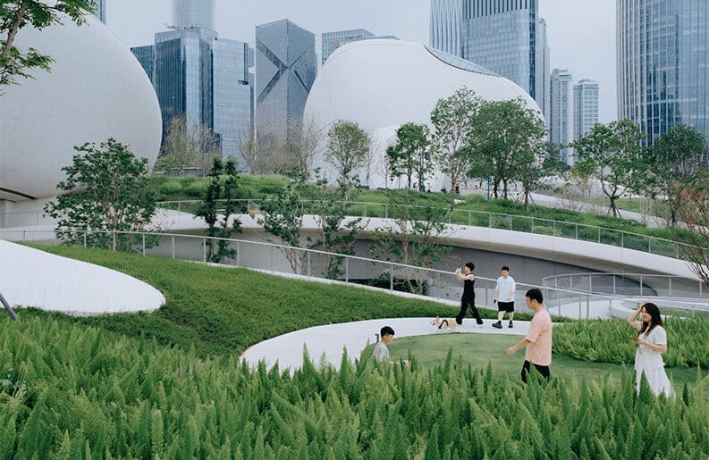 Plaza de la Cultura de la Bahía de Shenzhen by MAD Architects