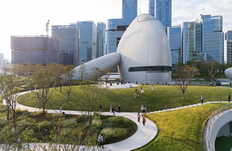 Plaza de la Cultura de la Bahía de Shenzhen by MAD Architects