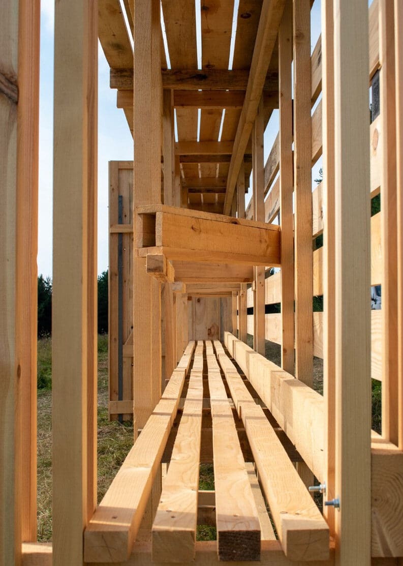 Pórticos de madera en Rusia