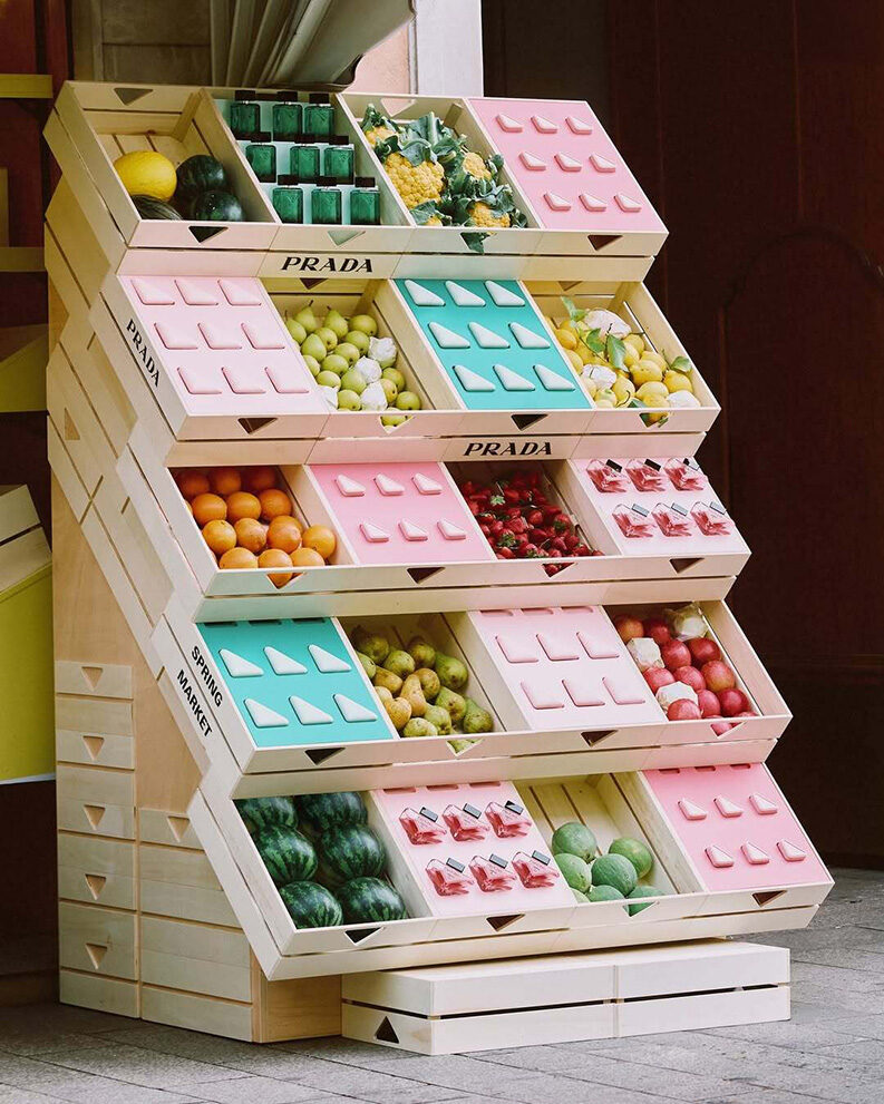 Prada Beauty Spring Market en Milán