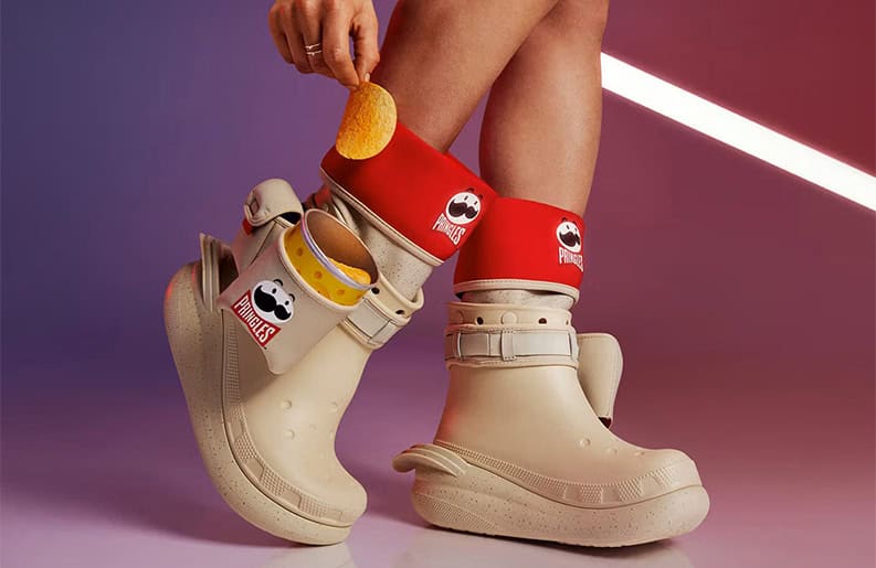 Pringles x Crocs. Una colaboración única que celebra el estilo y el sabor