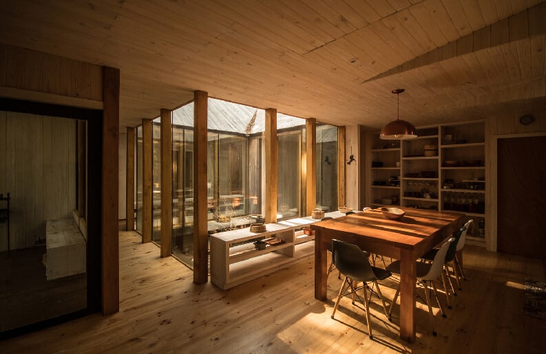 Refugio Impluvio, SAA Arquitectura + Territorio, Esteban Arteaga
