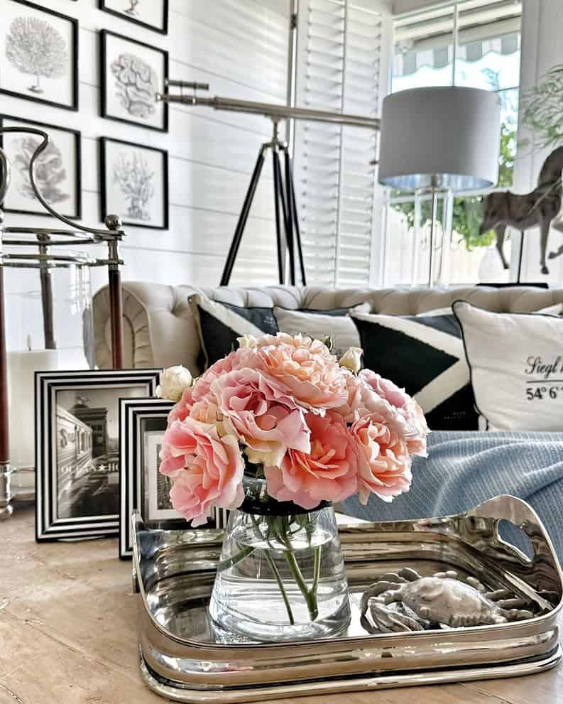 Una casa inspirada en los Hamptons. Recorremos el hogar de Rena Ruhle en Suiza