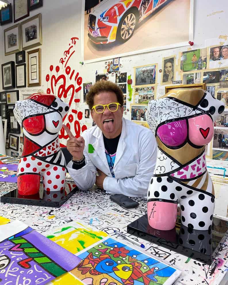 Romero Britto. El artista brasileño que conquistó al mundo Romero Britto. El artista brasileño que conquistó al mundo