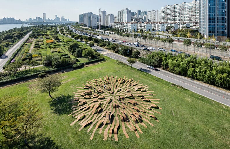 Root Bench by Yong Ju Lee Architecture