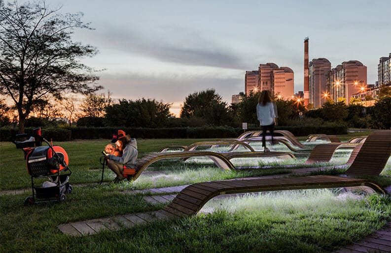 Root Bench by Yong Ju Lee Architecture
