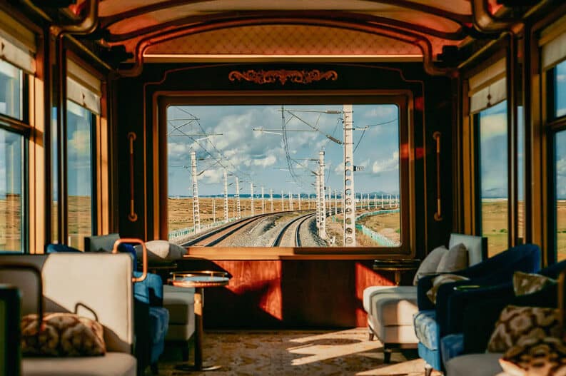 Ruta de la Seda en tren