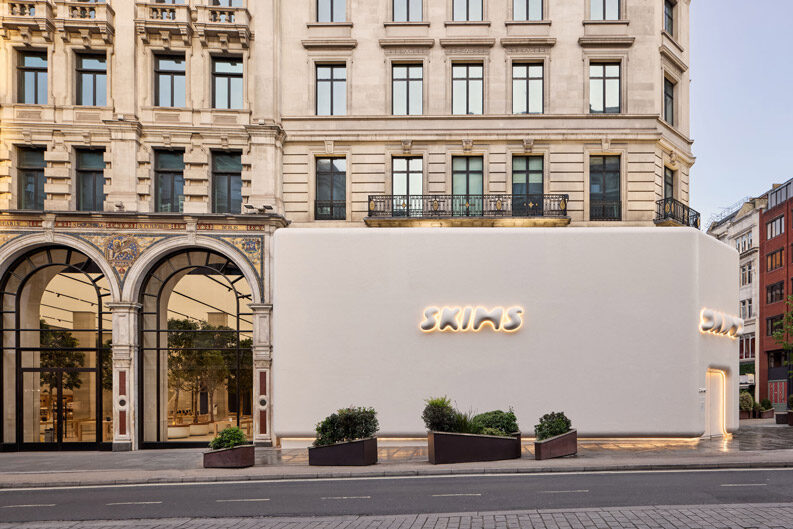 SKIMS Regent Street - desembarco en Londres