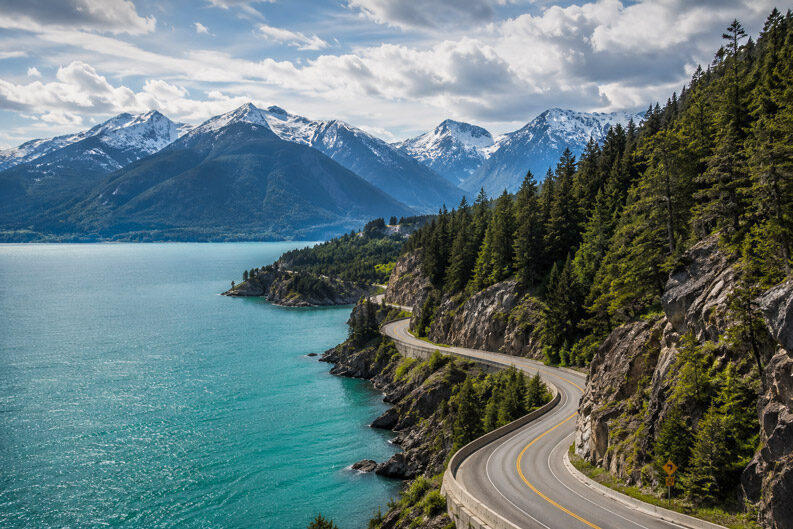 Sea to Sky Highway. Las carreteras más lindas de Canadá