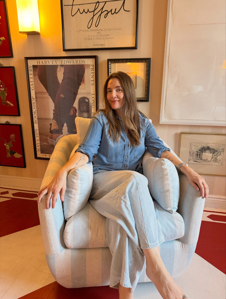 Sillón Louisa. El diseño argentino de Drew Barrymore