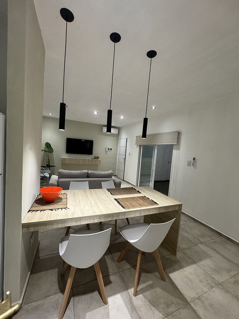 Cómo decorar un living-comedor con SILVINA C.