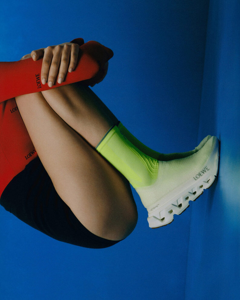Sneaker experimental LOEWE x On