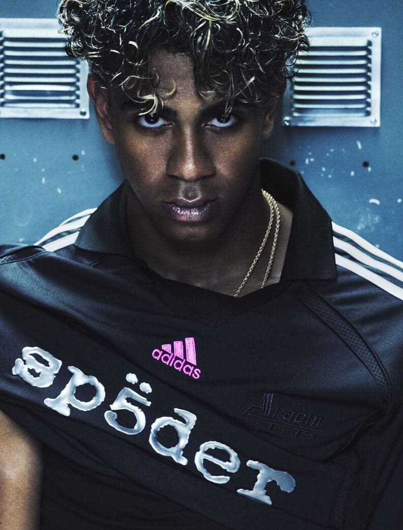 Sp5der x adidas con al participación de Lamine Yamal