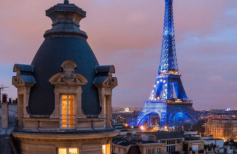La magia de los techos parisinos
