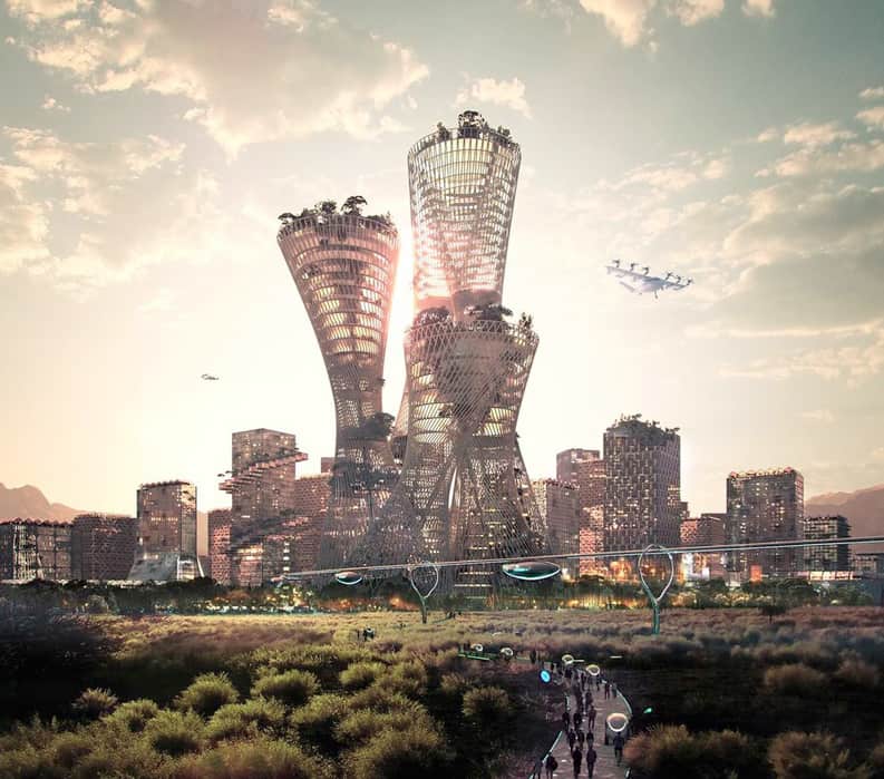 Telosa Bjarke Ingels Group
