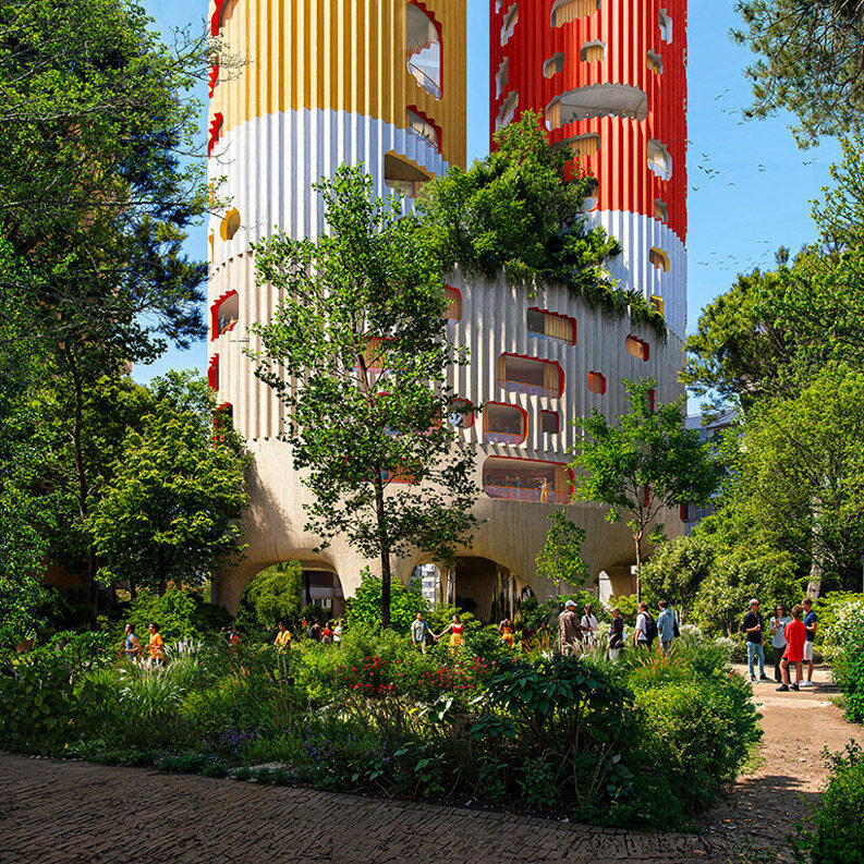 Torres de Color en Durrës | Arquitectura Selgascano