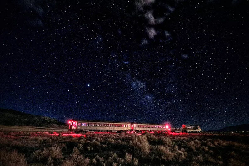 Tren de estrellas en Nevada