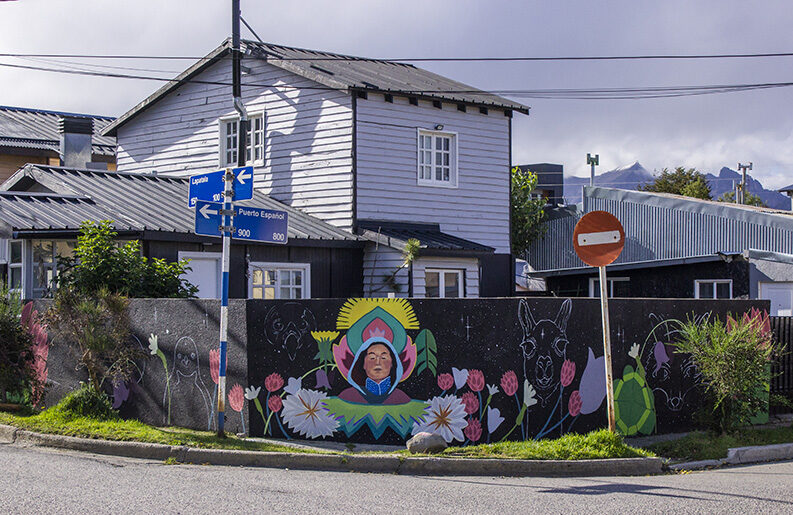 Ushuaia, declarada ciudad de murales, suma nuevas obras a las más de 350 que transforman el lugar