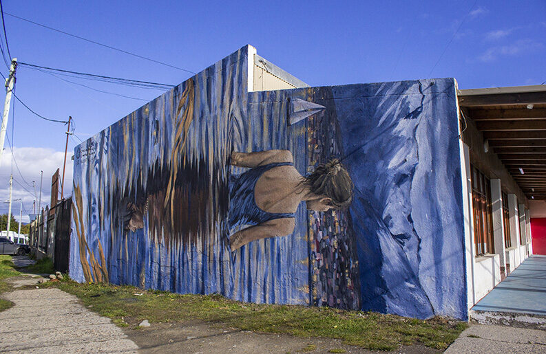 Ushuaia, declarada ciudad de murales, suma nuevas obras a las más de 350 que transforman el lugar