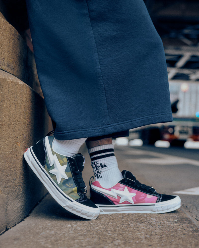 Vans x BAPE Reimagina el Knu Skool
