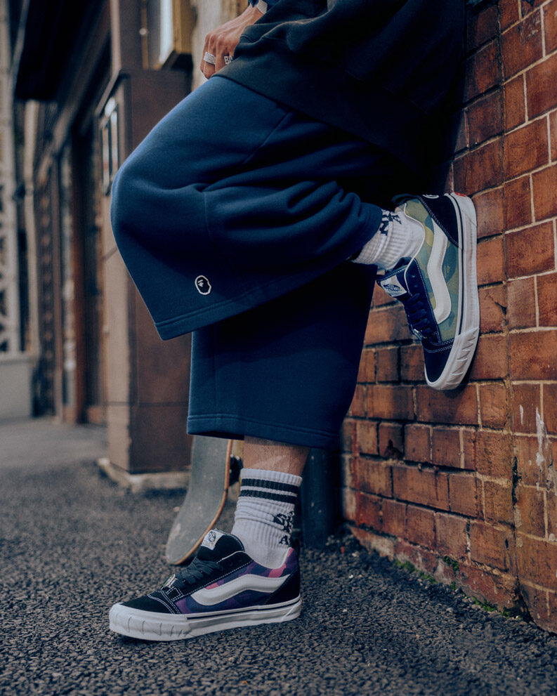 Vans x BAPE Reimagina el Knu Skool