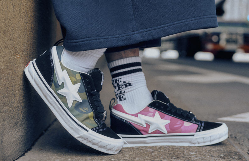 Vans x BAPE Reimagina el Knu Skool