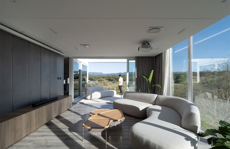 Villa 471. Una casa que se ubica en el corazón de las sierras