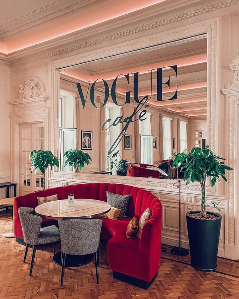Moda y gastronomía. Así es el Vogue Café de Porto