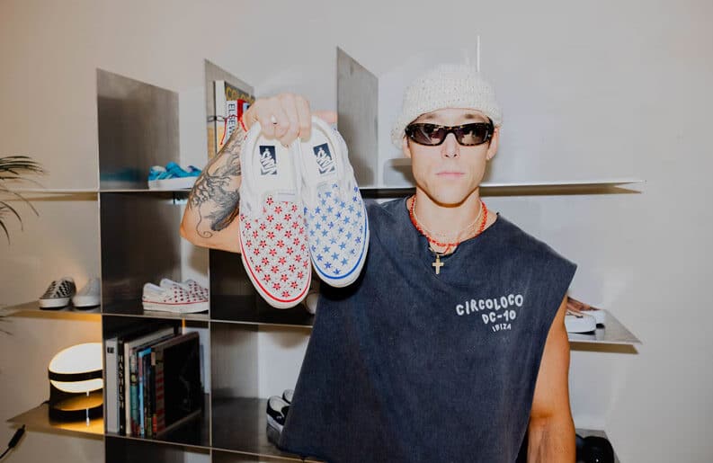 Zapatillas personalizadas: el arte de Mattias Gollin