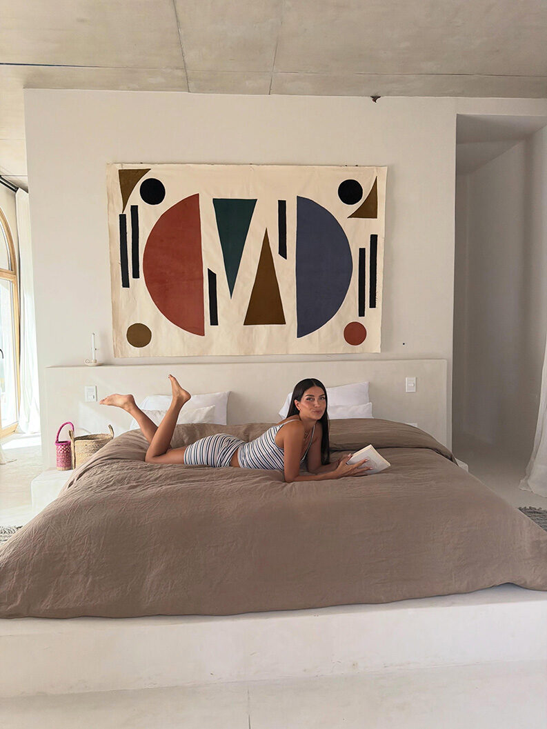 dormitorio de Zaira Nara