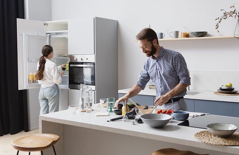 ¿Cómo integrar los electrodomésticos dentro de la decoración?