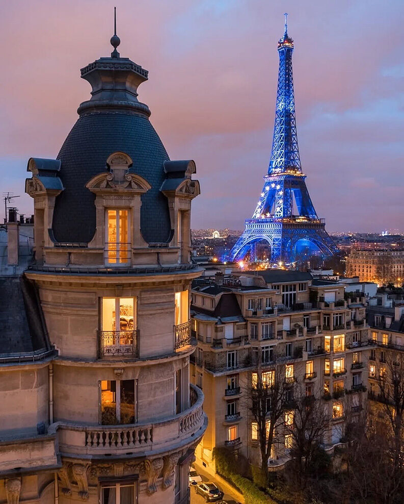 La magia de los techos parisinos