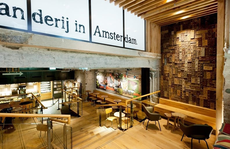 The Bank. El Concept Store de Starbucks en Amsterdam