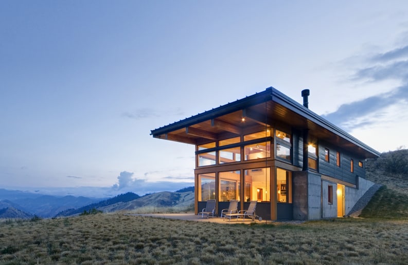 Casa Nahahum. Un refugio que se funde con la inmensidad del paisaje